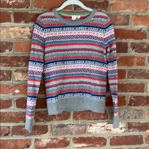 Gap Fair Isle Long Sleeve Sweater